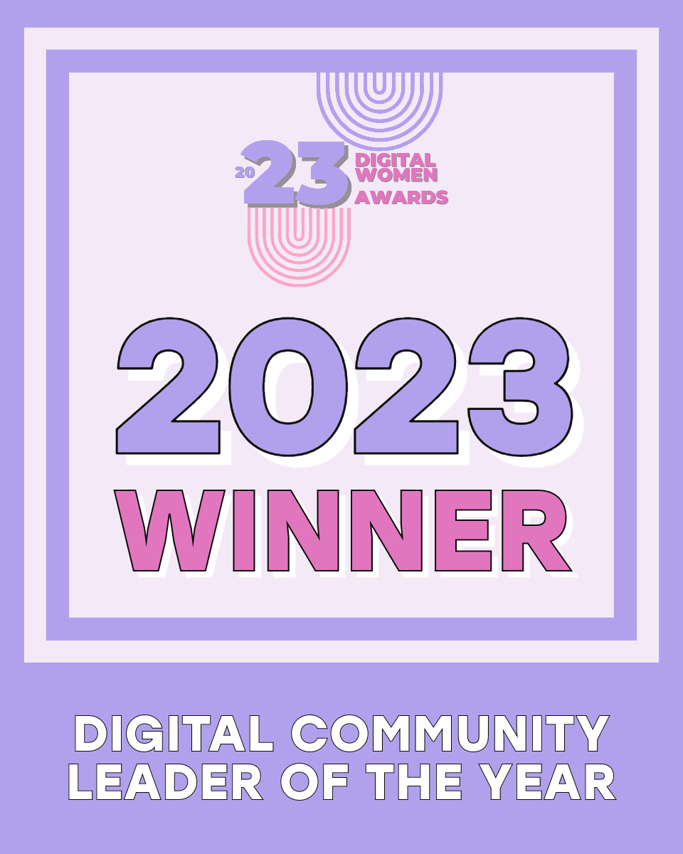 Digital Women Awards 2023, Digital Community Leader, Winner